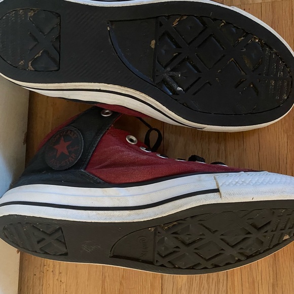 Converse boys high tops size 7 - Picture 4 of 5